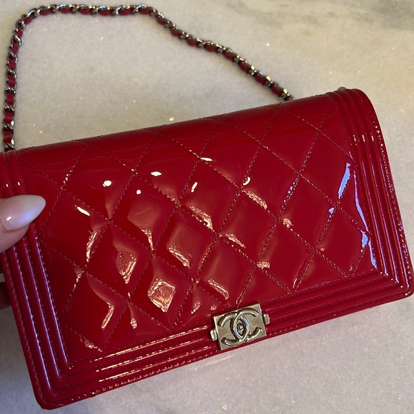 CHANEL Bags Authentic Chanel Bag Red Poshmark